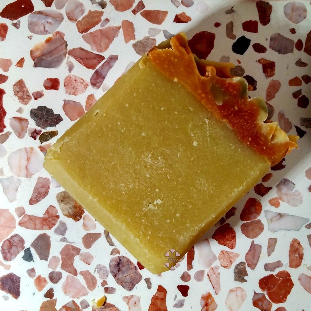 Sunflower Sandalwood Soap Bar | Natural & Organic
